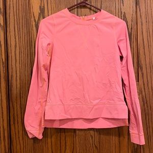 Pink Lululemon Sweatshirt/Long-sleeve